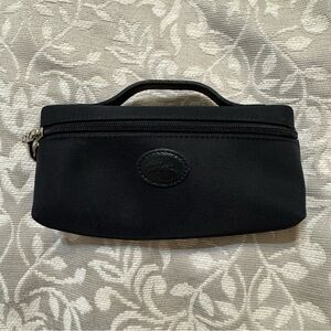 Longchamp small Black Zippered Pouch